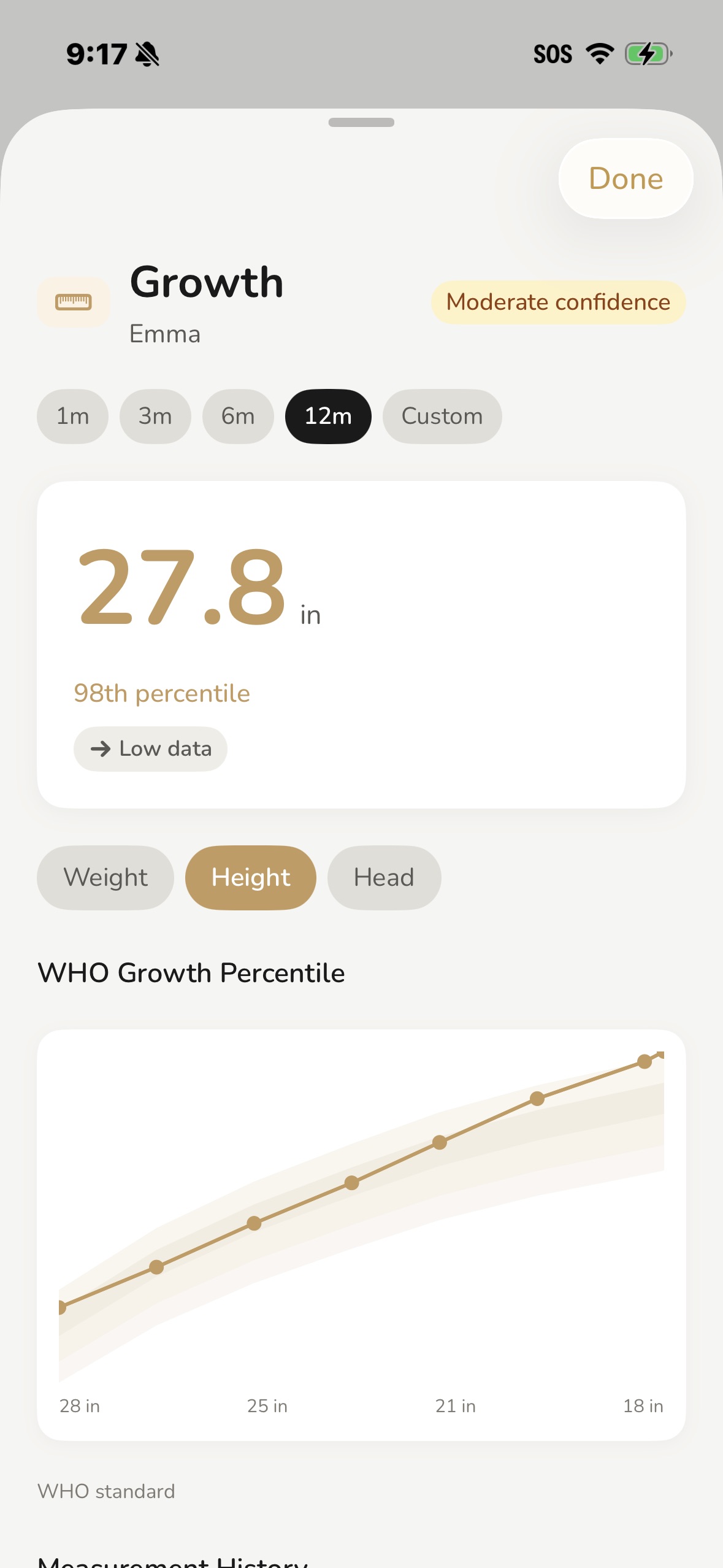 Robin Baby data insights overview